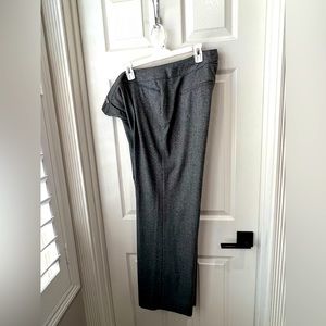 White House Black Market Gray Modern Bootcut Pants Size 16